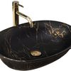 Countertop washbasin Rea Roma Marble