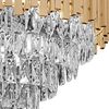 Lampe suspendue Cristal G053-CP 80CM Gold