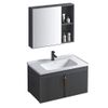 Conjunto de muebles de baño con lavabo Astor 60cm Grey