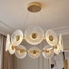 LÁMPARA LED COLGANTE DE TECHO SWE071-CP 60cm GOLD