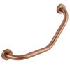 Barre d’appui d’angle pour salle de bain BRUSH COPPER