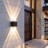 Applique murale de façade LED JNH039-4G Black