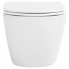 Vaso WC sospeso Rea Carlo Mini Tornado Rimless Flat Pro