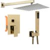 Wall-mounted shower system BENTO GOLD BOX