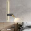 Lampada da parete APP1439-W BLACK  GOLD LEFT