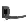 Toilet paper holder without drilling Black 381698
