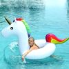 Inflatable beach mattress Circle Unicorn 120