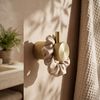 Appendino da bagno 64104 SOLO Brush Gold