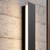 Applique murale LED de façade JNH035-G 60 noire
