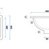 Unterbauwaschbecken Rea Adela