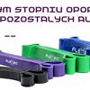 Guma Power Loop 83 mm oranžinė Flexifit