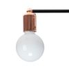 Lampada Di Cristallo Da Soffitto PensileQuadruplo Rose Gold  Glamour 392200