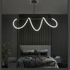 Stropní svítidlo LED APP856-CP Long Black