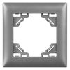 Single socket frame OSTE JNH013-1F Grey