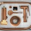 Змішувач для біде Lungo   Loop Copper Brush