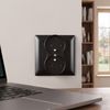 Double grounded socket with frame OSTE JNH002-G Black