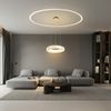 LAMPA WISZĄCA LED MS001-CP Różowe Złoto 40cm