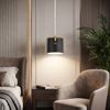 Lampe APP934-1CP Elegent Black