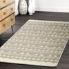 Tapis en peluche Clover Bergen Beige