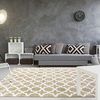 Plush carpet Clover Marrakesz Beige