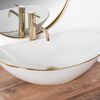 Countertop washbasin Rea Royal Gold Edge