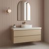 Bathroom faucet Rea Drop Brush Copper low