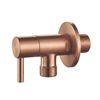 Ъглов вентил 1/2" x 3/8" Brush Copper