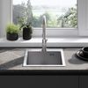 Stainless steel sink Leo 40 BRUSH NICKEL