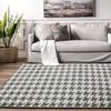 Plush carpet Clover Pepitka Grey