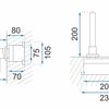 Unterputz Armatur Rea Lungo Long Titan + BOX