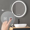 Miroir LED 70cm MMJ BRUSH SILVER