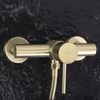 Shower faucet REA Lungo Stripe BRUSH GOLD