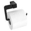 Toilet paper holder Black Mat 392602