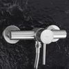 Shower faucet REA Lungo Stripe BRUSH NICKEL