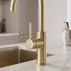 Змішувач кухонний REA Rivo Brush Gold