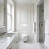 Beépíthető WC Tartókeret Szett Slim 024N T White Glass Nyomólappal