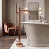 Cмесител-свободно стоящ  Rea Lungo Diamond Copper