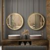 Mirror LED 70cm MMJ Gold