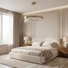 LED krištolinis pakabinamas šviestuvas SWE074-1CP 50cm Brushed Gold