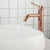 Bathroom faucet Rea Lungo Rose Gold High