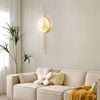 WALL LAMP LED APP1781-W BRUSH GOLD