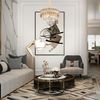 Lampe suspendue Cristal G047-CP 40CM GOLD