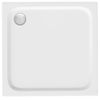 Cada pentru dus din acril Rea Belmond White 80x80