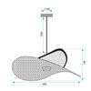 Lampe APP1472-1CP black/old gold