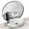 Opzetwastafel Rea Roxy C Stone L. GREY