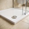 shower tray Rea Belmond White 80x80 Chrome