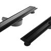 Трап для душа REA Neox Pro Black 70