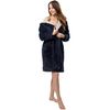 Bathrobe Jordan Navy-Grey L