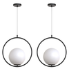 Lamp G110-1W BLACK WHITE