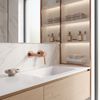 Unterputz-Waschtischarmatur REA VISION Brush Copper + BOX